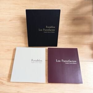 RETABLOS; LOS PUTREFACTOS (Two Volume set) by Andres Garcia Ibanez